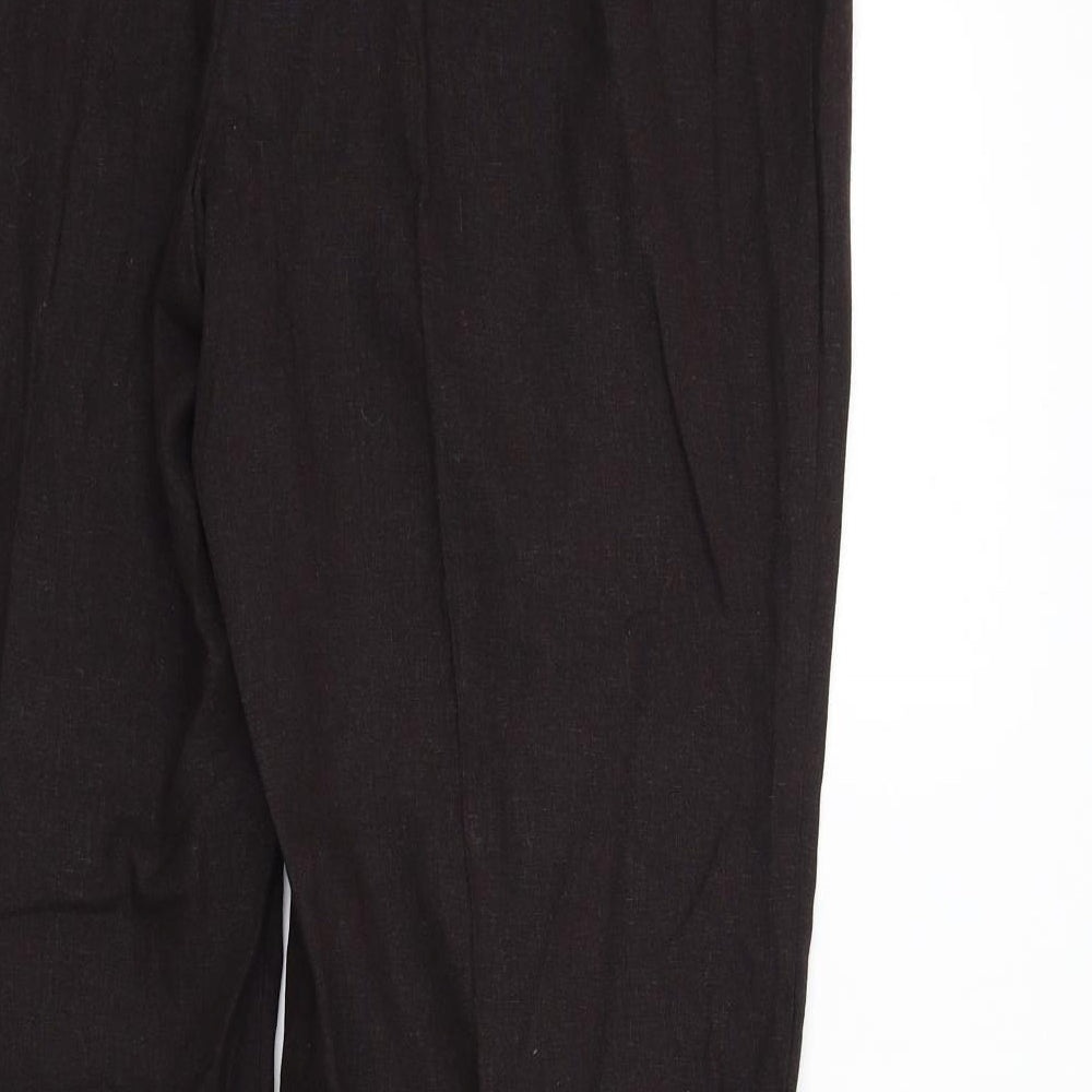 EWM Womens Brown   Trousers  Size 14 L27 in