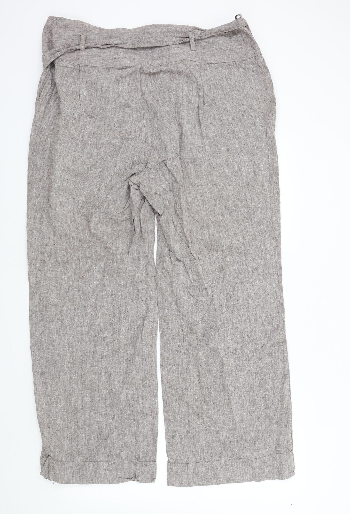 New Look Womens Brown   Trousers  Size 20 in L29 in