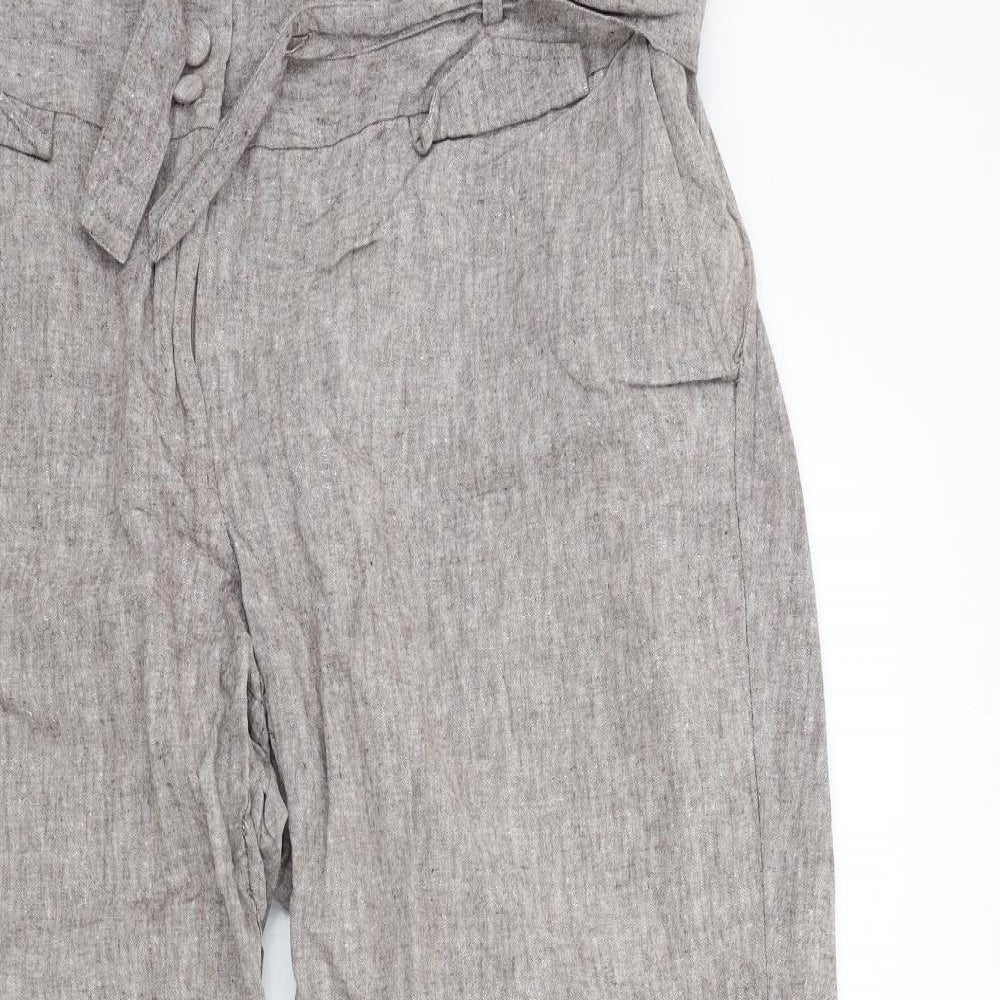 New Look Womens Brown   Trousers  Size 20 in L29 in
