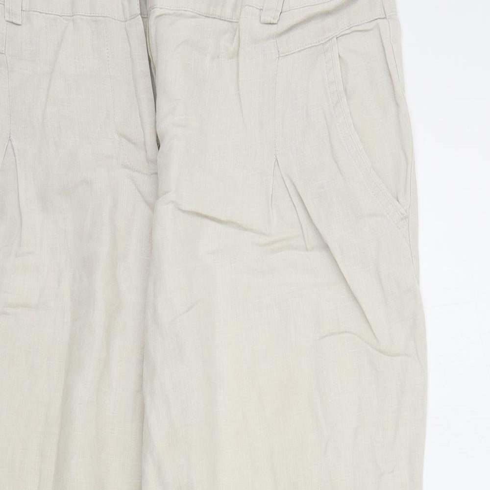waerhouse Womens Beige   Trousers  Size 10 L27 in
