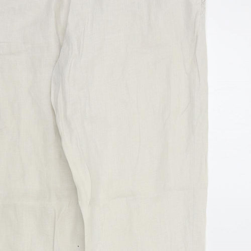 waerhouse Womens Beige   Trousers  Size 10 L27 in
