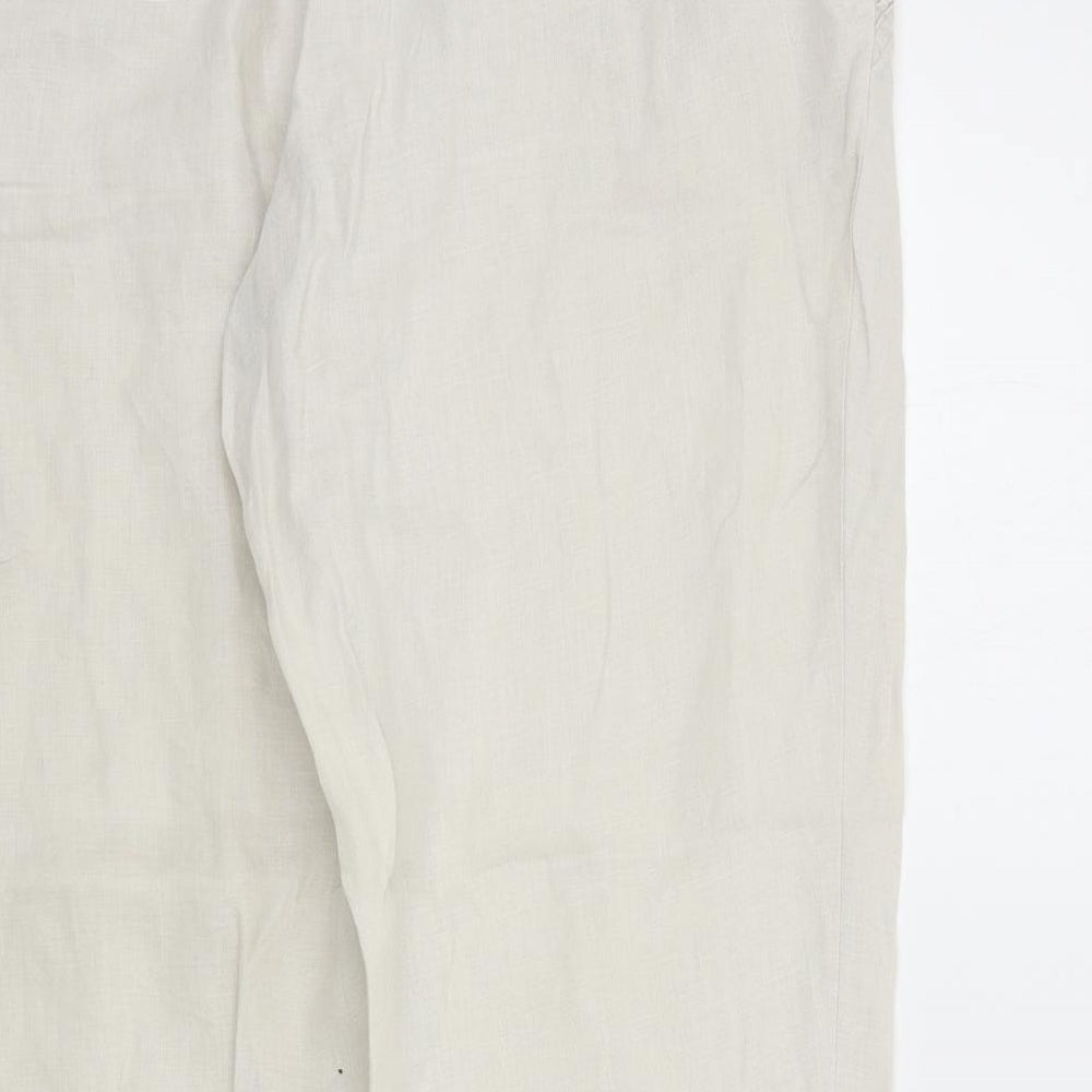 waerhouse Womens Beige   Trousers  Size 10 L27 in