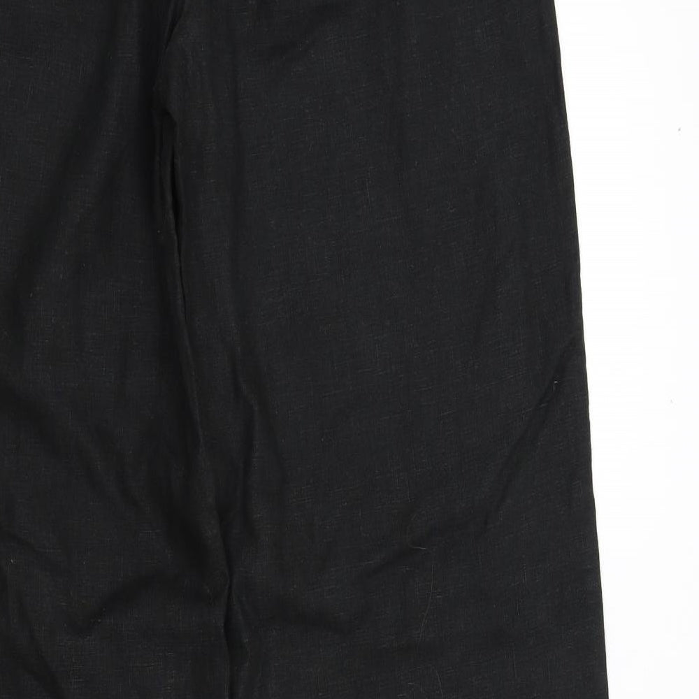 NEXT Womens Black   Trousers  Size 10 L32 in
