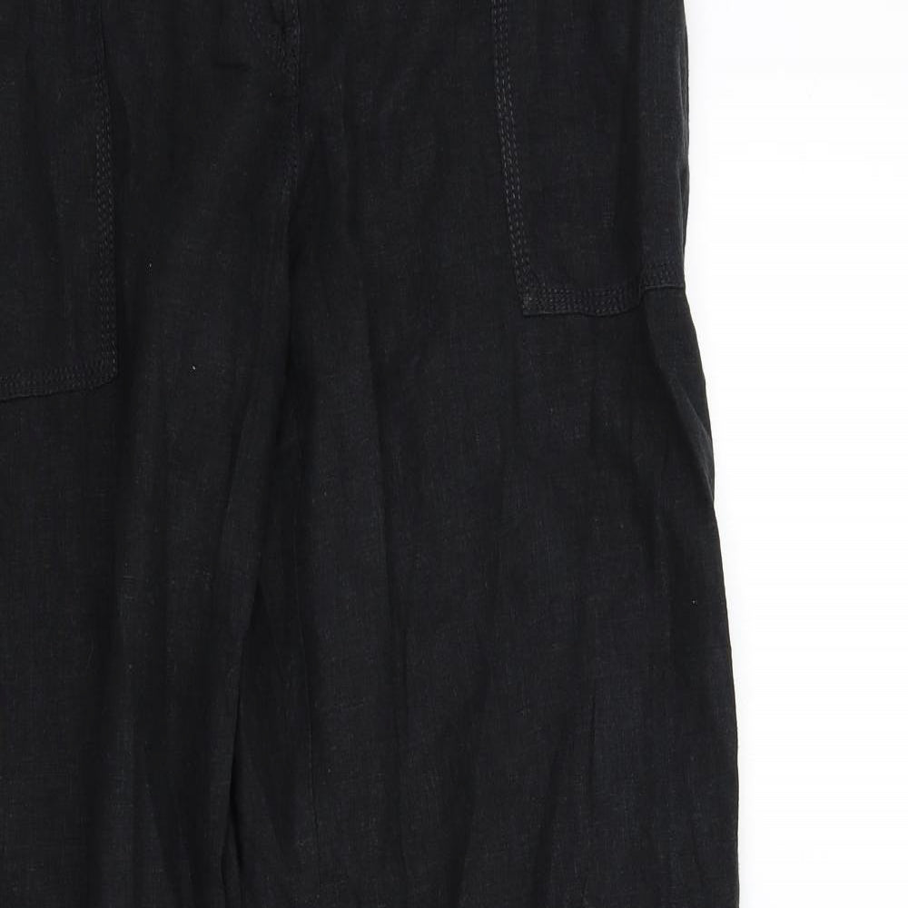 NEXT Womens Black   Trousers  Size 14 L32 in