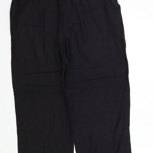 Antology Womens Black   Trousers  Size 14 L27 in