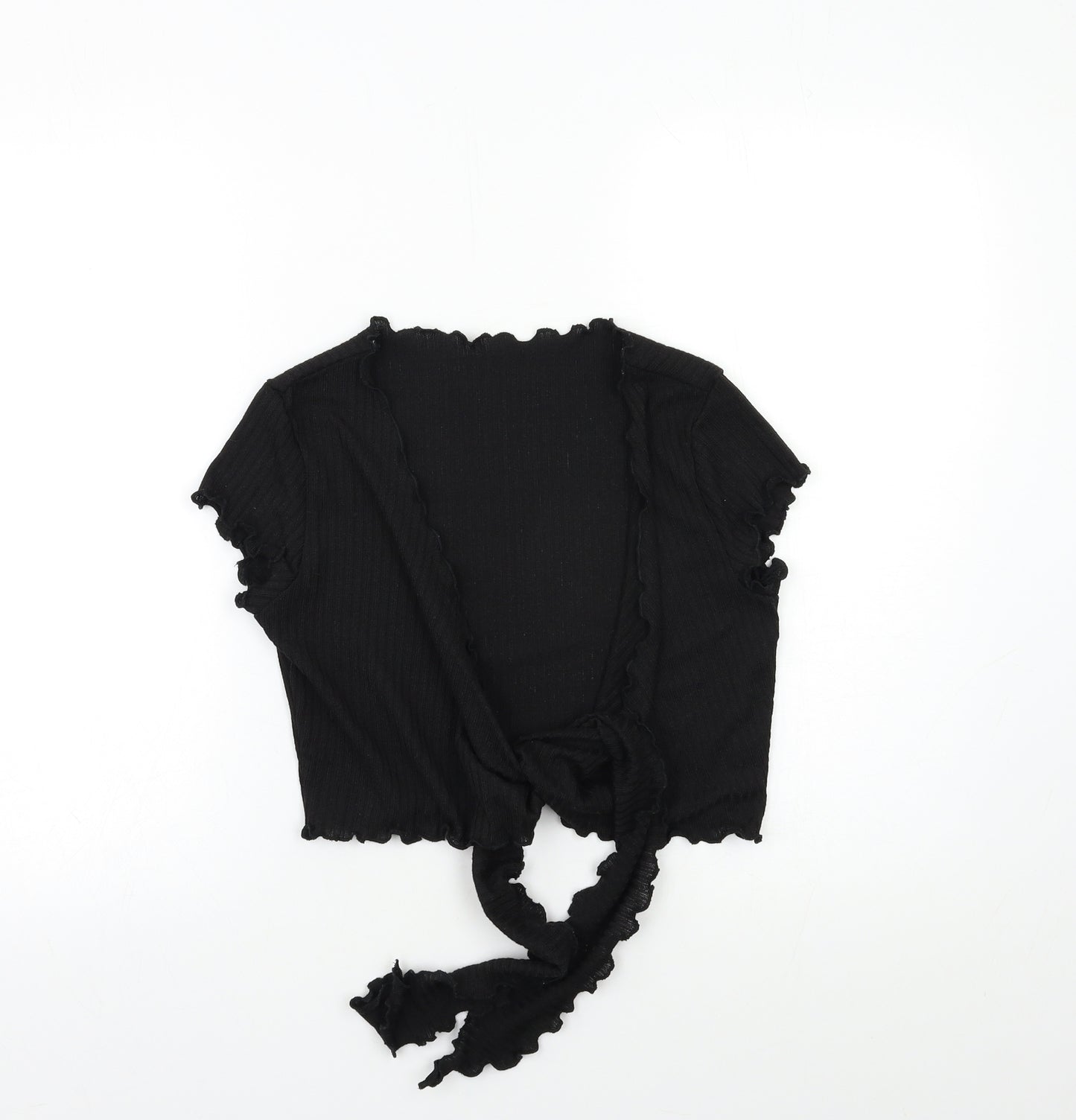 SheIn Womens Black   Basic Blouse Size S