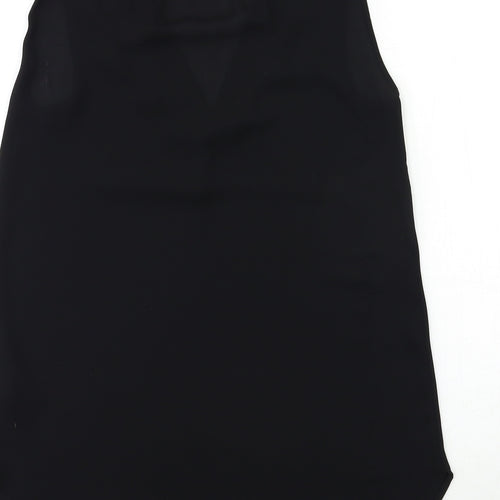 H&M Womens Black   Basic Blouse Size 6