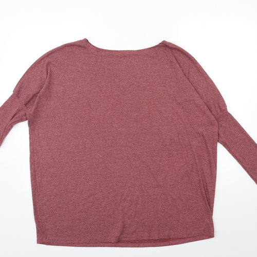 Elfin Womens Red   Basic T-Shirt Size S