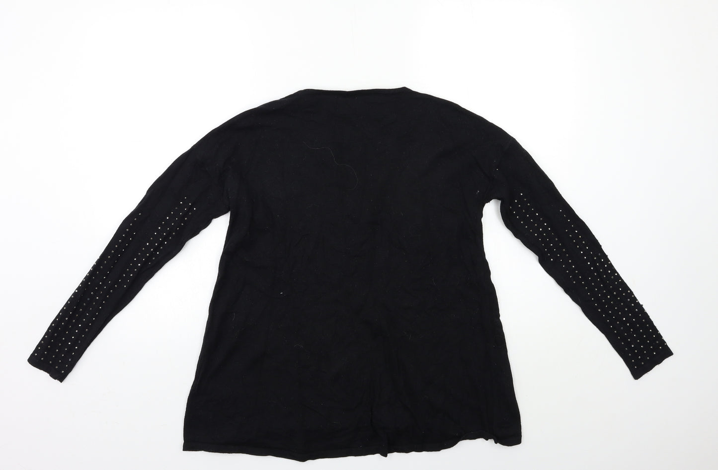 NEXT Womens Black  Knit Pullover Jumper Size 6
