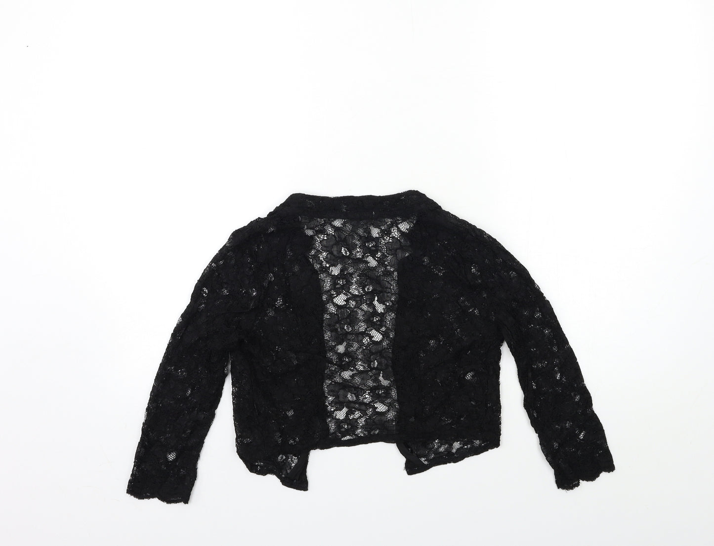 H&M Womens Black  Knit Cardigan Jumper Size XS