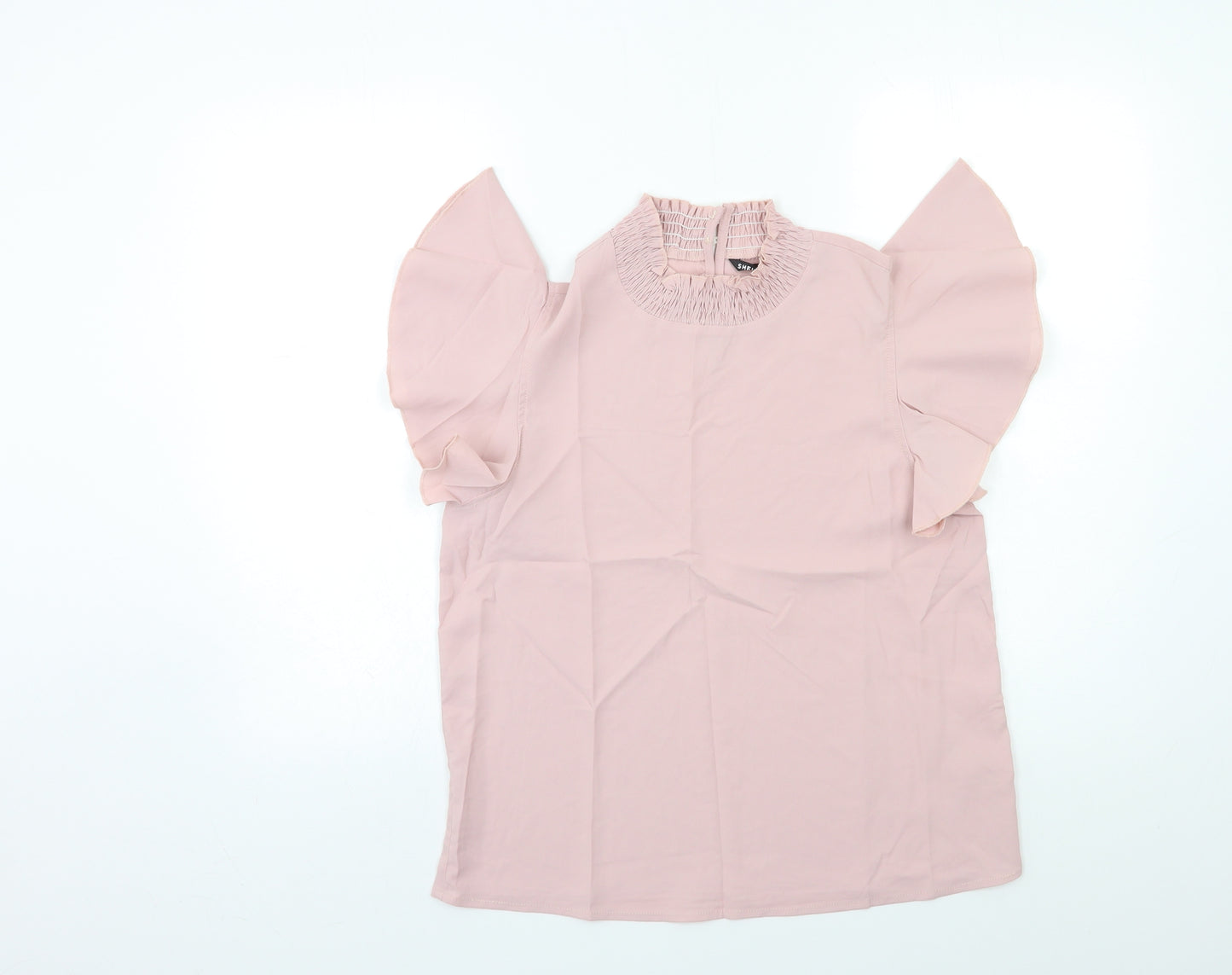 SheIn Womens Pink   Basic Blouse Size M
