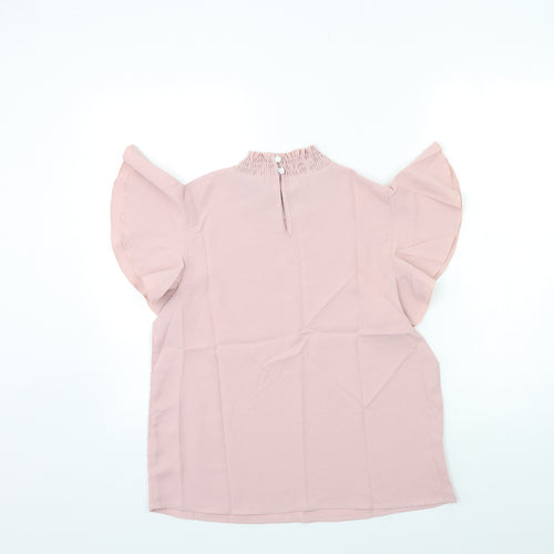 SheIn Womens Pink   Basic Blouse Size M