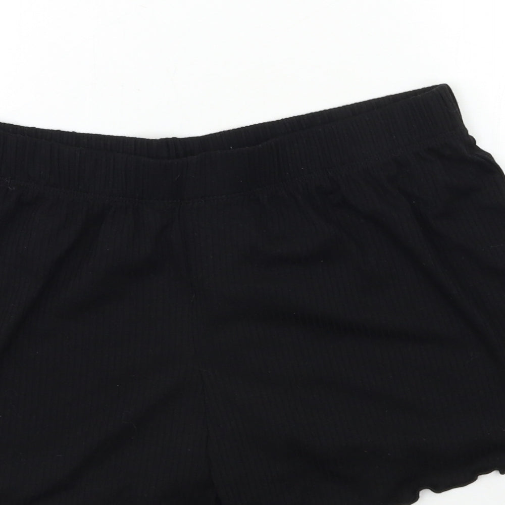 Primark Womens Black   Top Pyjama Pants Size 10
