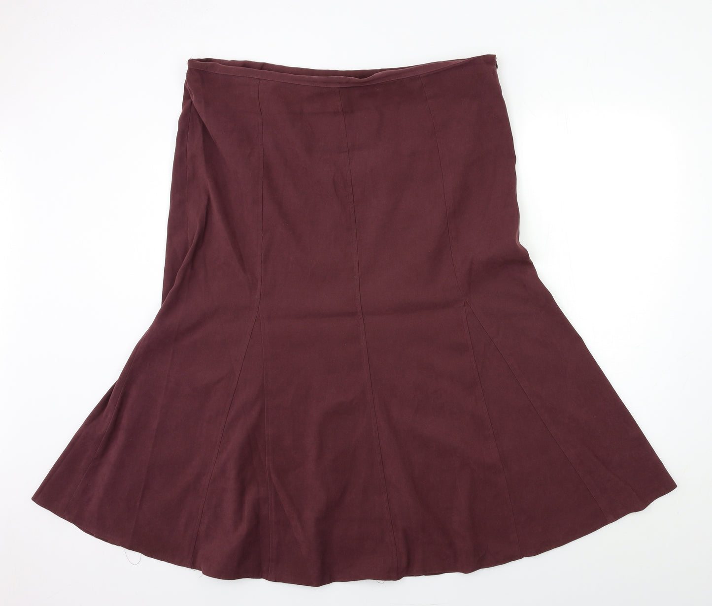 Bonmarché Womens Pink   A-Line Skirt Size 18