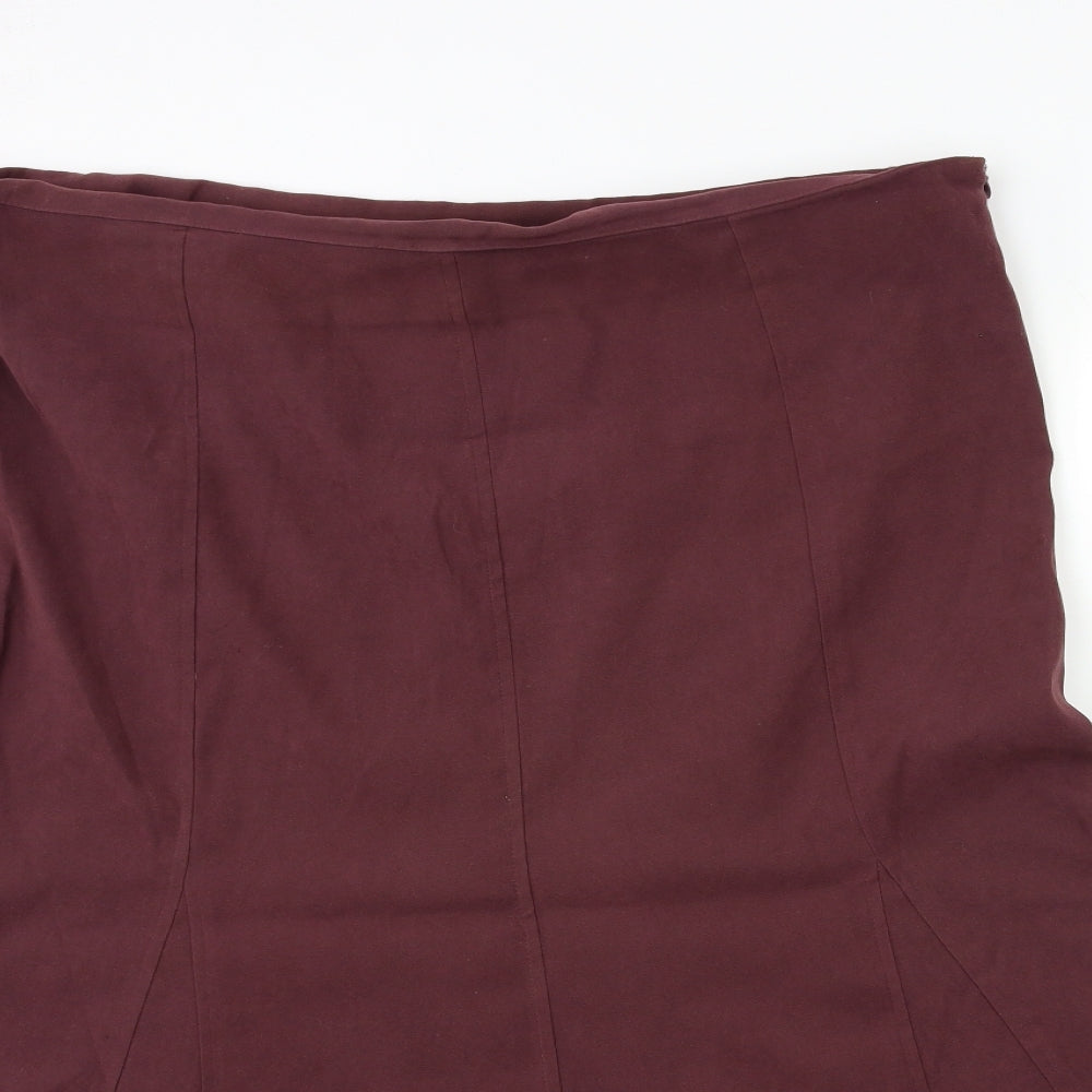 Bonmarché Womens Pink   A-Line Skirt Size 18