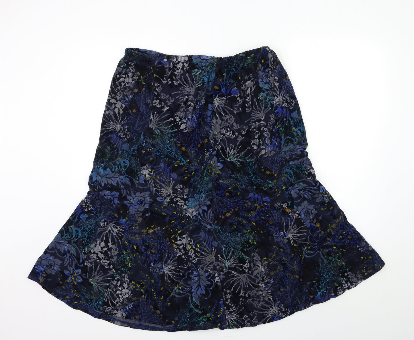 Bonmarché Womens Blue   A-Line Skirt Size 18