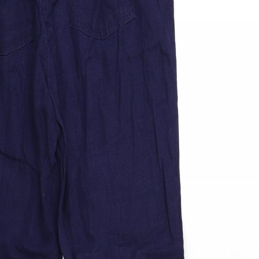NEXT Womens Blue   Trousers  Size 12 L29 in