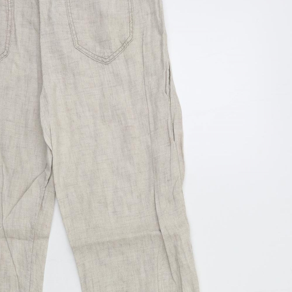 George Womens Grey   Trousers  Size 14 L27 in