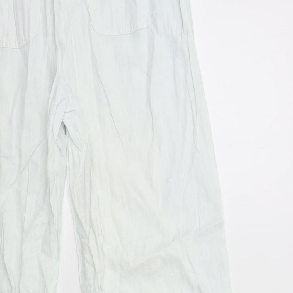 Papaya Womens Blue   Trousers  Size 10 L29 in