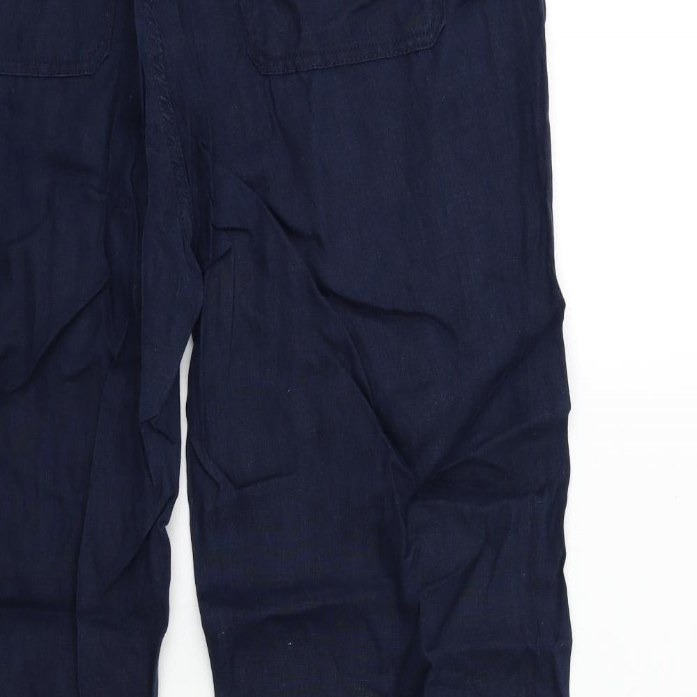 Marks and Spencer Womens Blue   Trousers  Size 18 L31 in