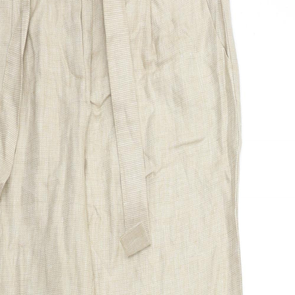 TU Womens Beige   Trousers  Size 16 L28 in