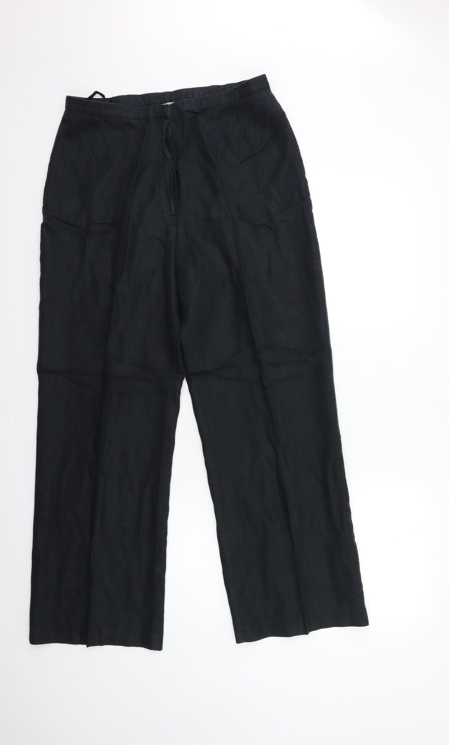 Marks and Spencer Womens Grey   Trousers  Size 16 L31 in