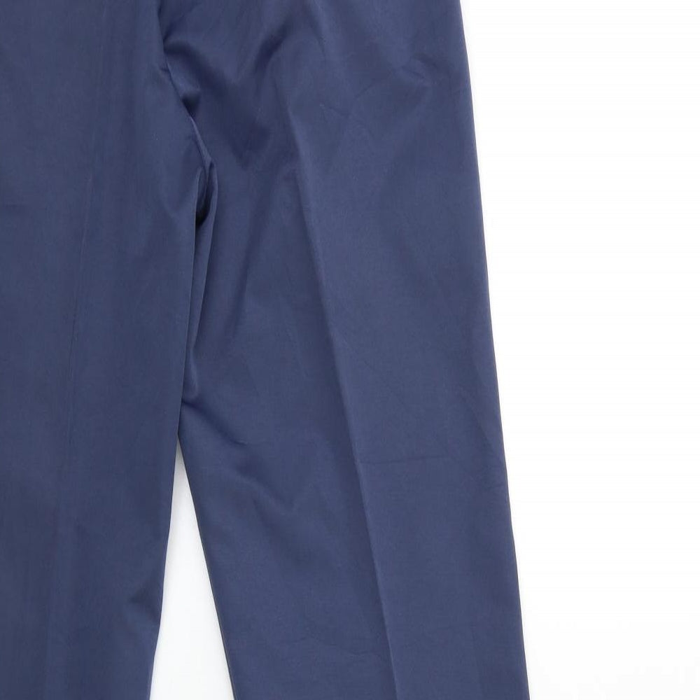 BB Womens Blue   Trousers  Size 8 L32 in
