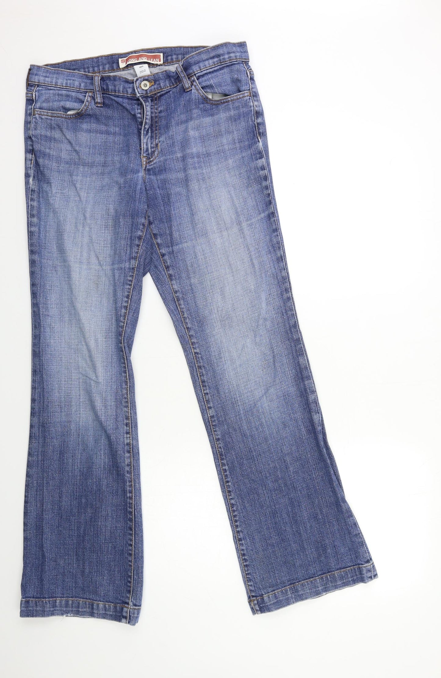 Gap Womens Blue  Denim Bootcut Jeans Size 32 in L32 in