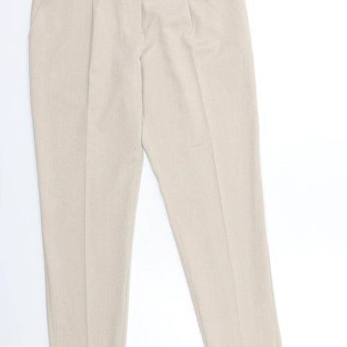NEXT Womens Beige   Trousers  Size 12 L28 in