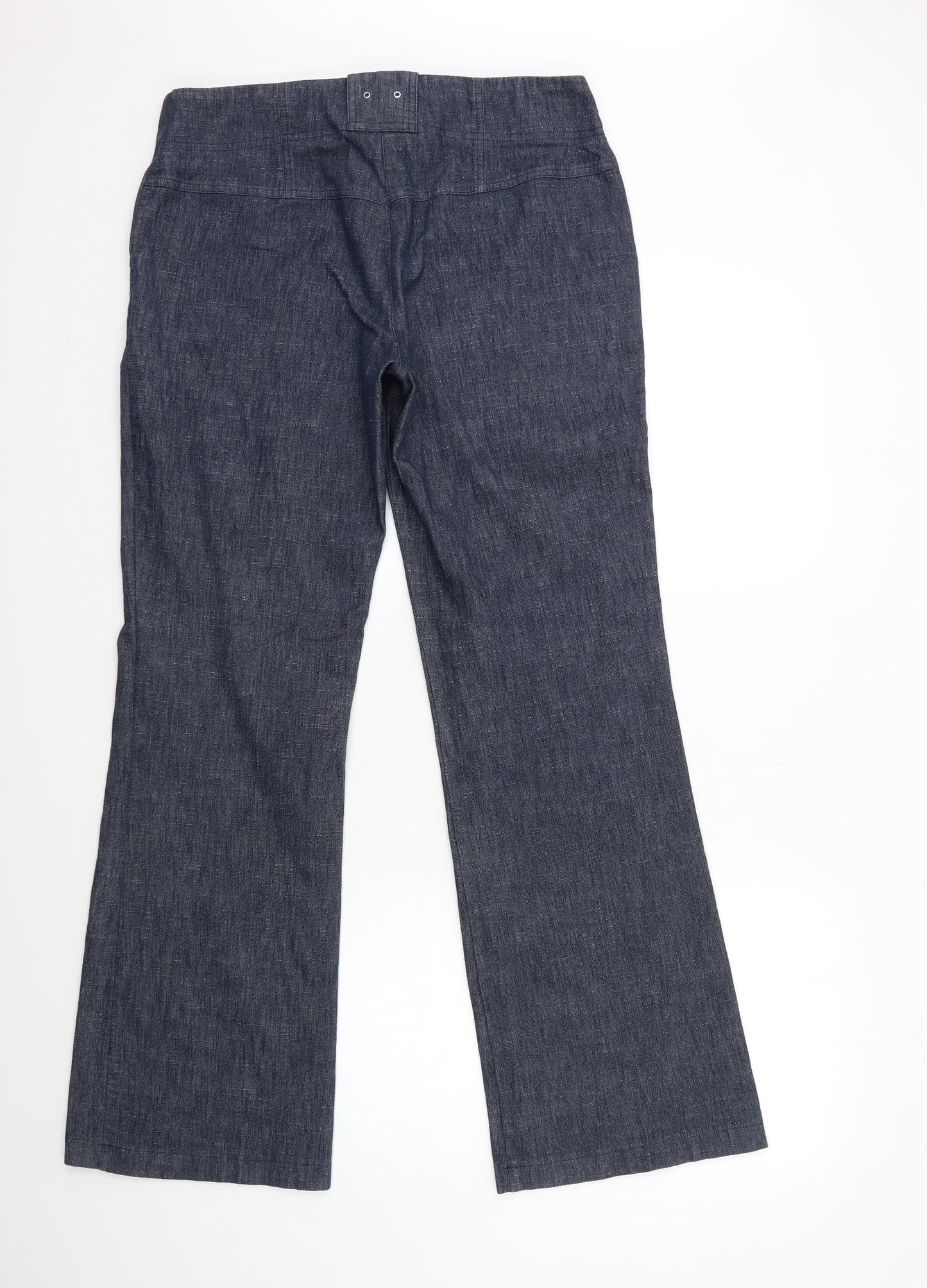 NEXT Womens Blue  Denim Bootcut Jeans Size 14 L31 in