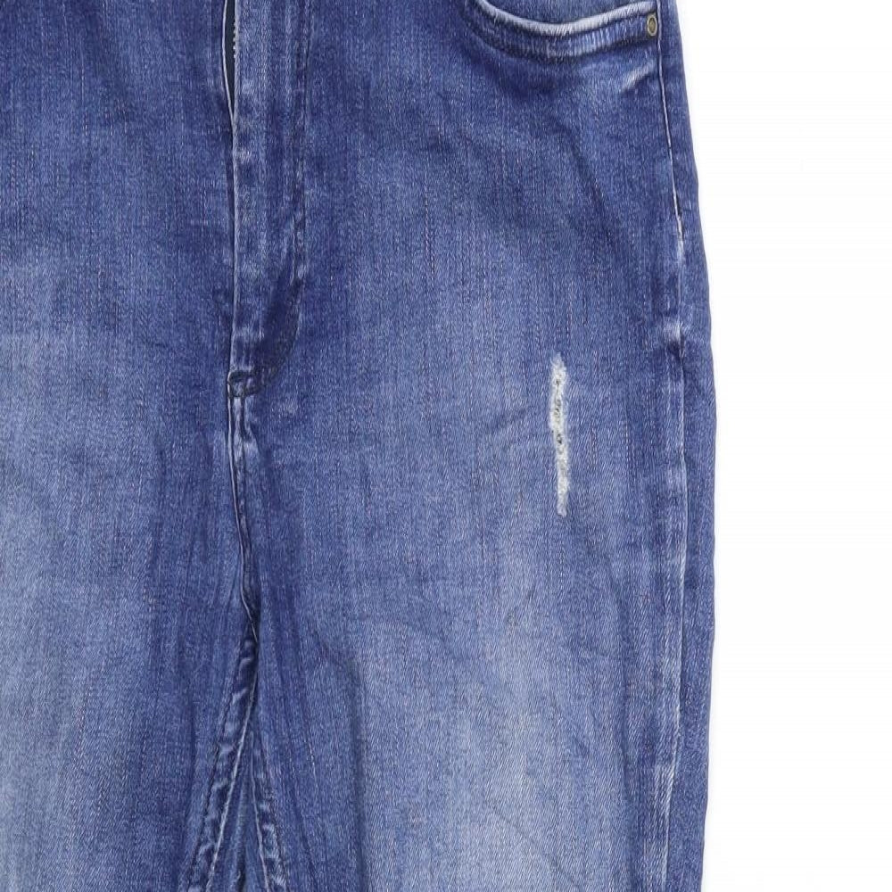 Only Womens Blue  Denim Mom Jeans Size 14 L23 in