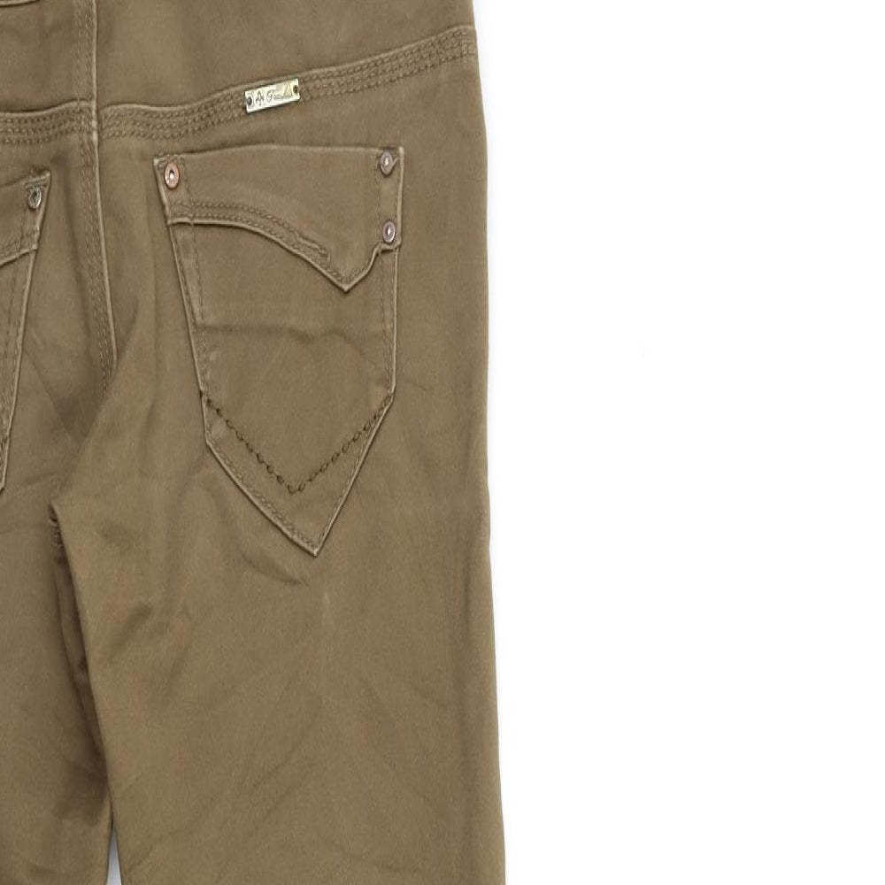 Toxik3 Womens Brown  Denim Skinny Jeans Size 6 L28 in