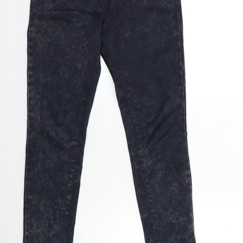 fashionyou Womens Blue  Denim Skinny Jeans Size 12 L32 in