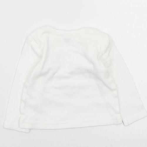 Studio Baby White   Basic T-Shirt Size 0-3 Months