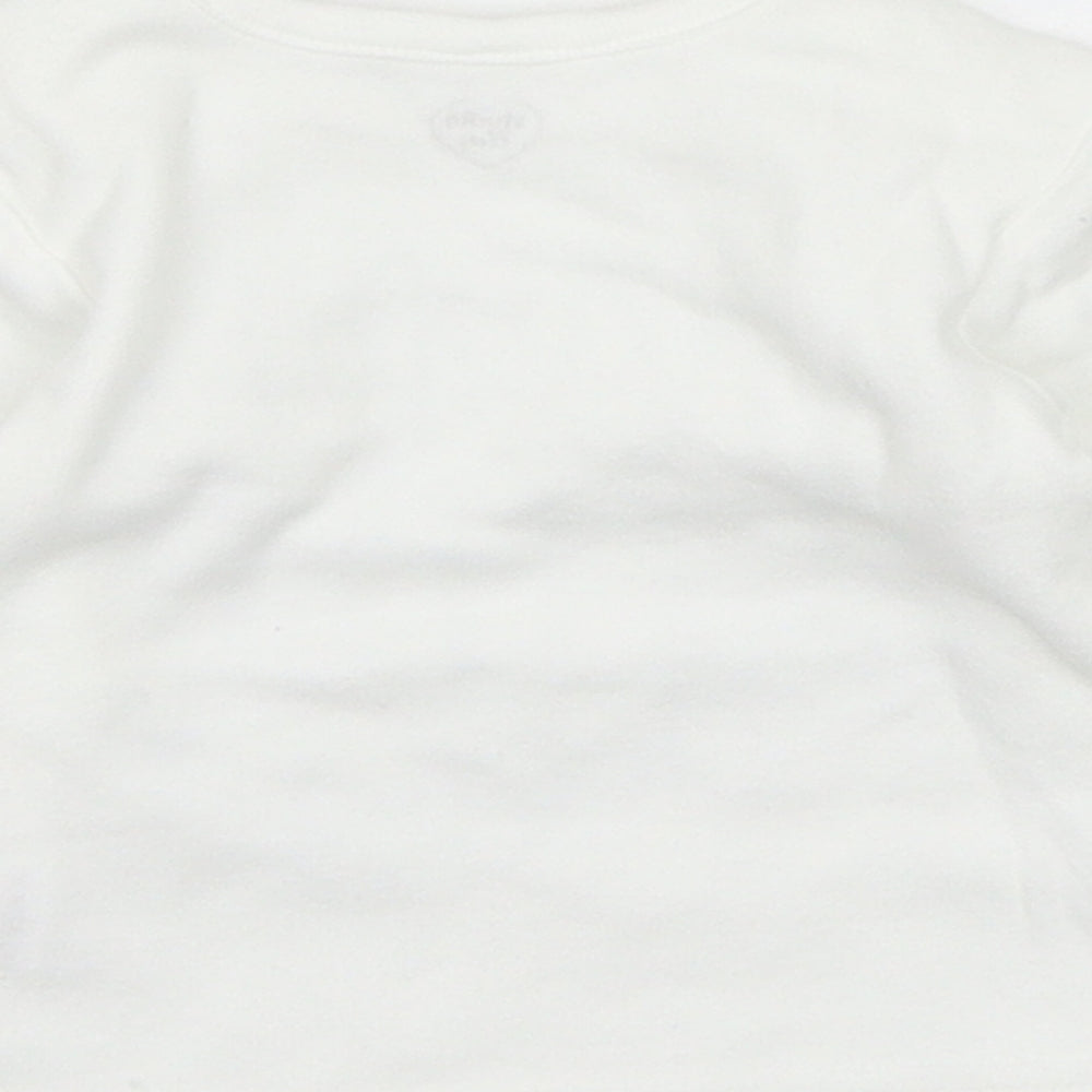 Studio Baby White   Basic T-Shirt Size 0-3 Months
