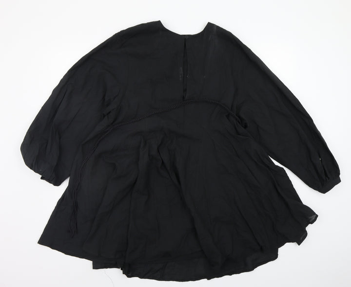 H&M Womens Black   Fit & Flare  Size XS