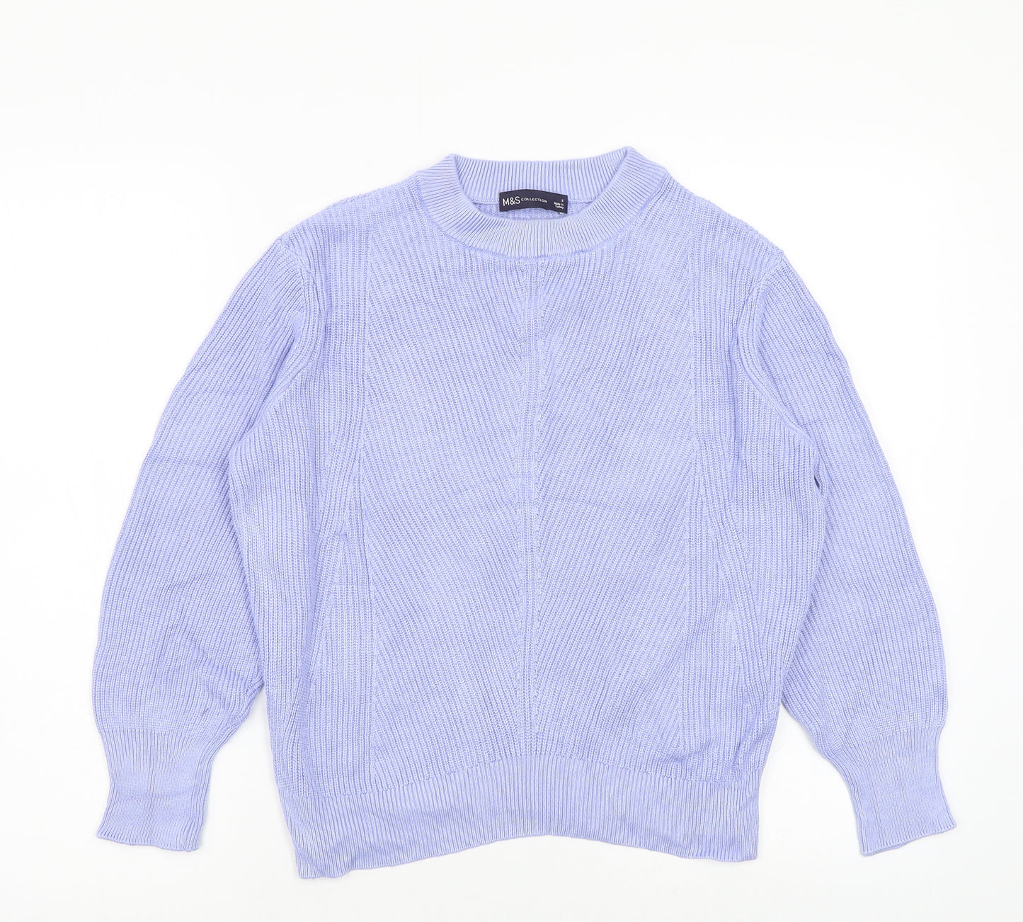 M&S Womens Blue   Pullover Jumper Size S