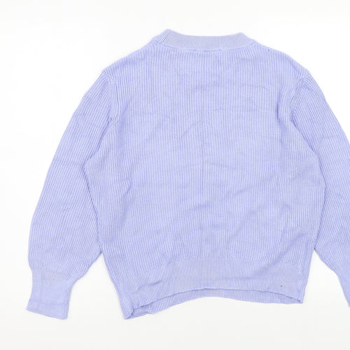 M&S Womens Blue   Pullover Jumper Size S
