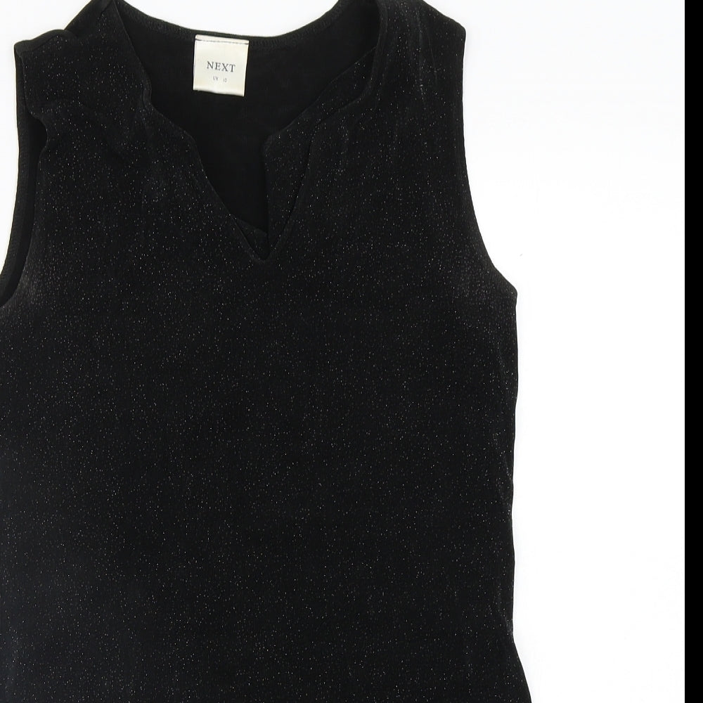 NEXT Womens Black   Basic Tank Size 10