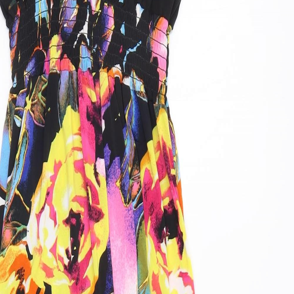 Boohoo Womens Multicoloured Floral  Maxi  Size 10