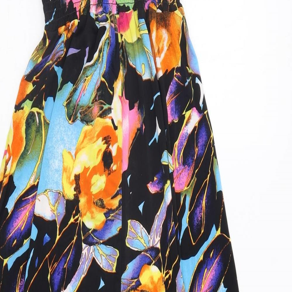 Boohoo Womens Multicoloured Floral  Maxi  Size 10