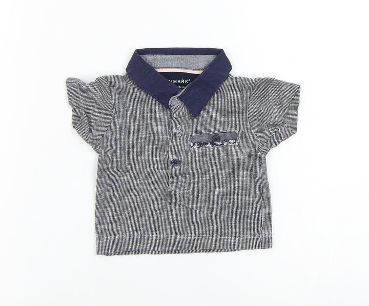 Primark Boys Grey Basic Polo Size 0-3 Months