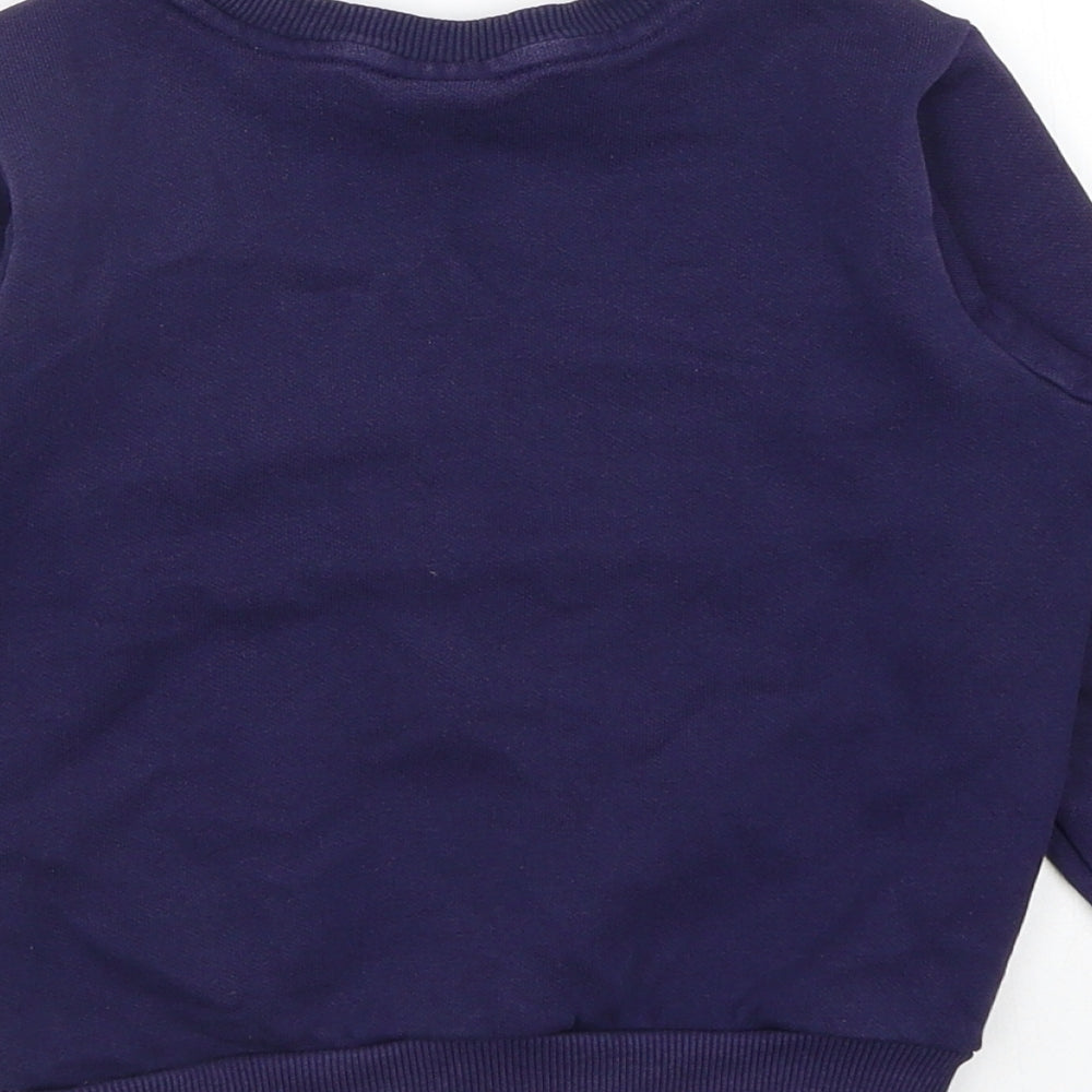 PUMA Boys Blue   Pullover Jumper Size 18-24 Months