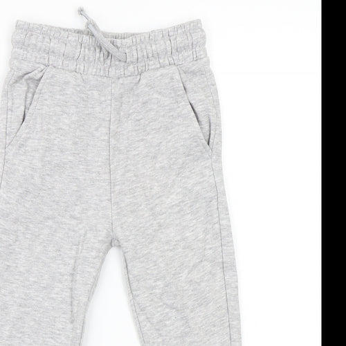 F&F Boys Grey   Jogger Trousers Size 3-4 Years
