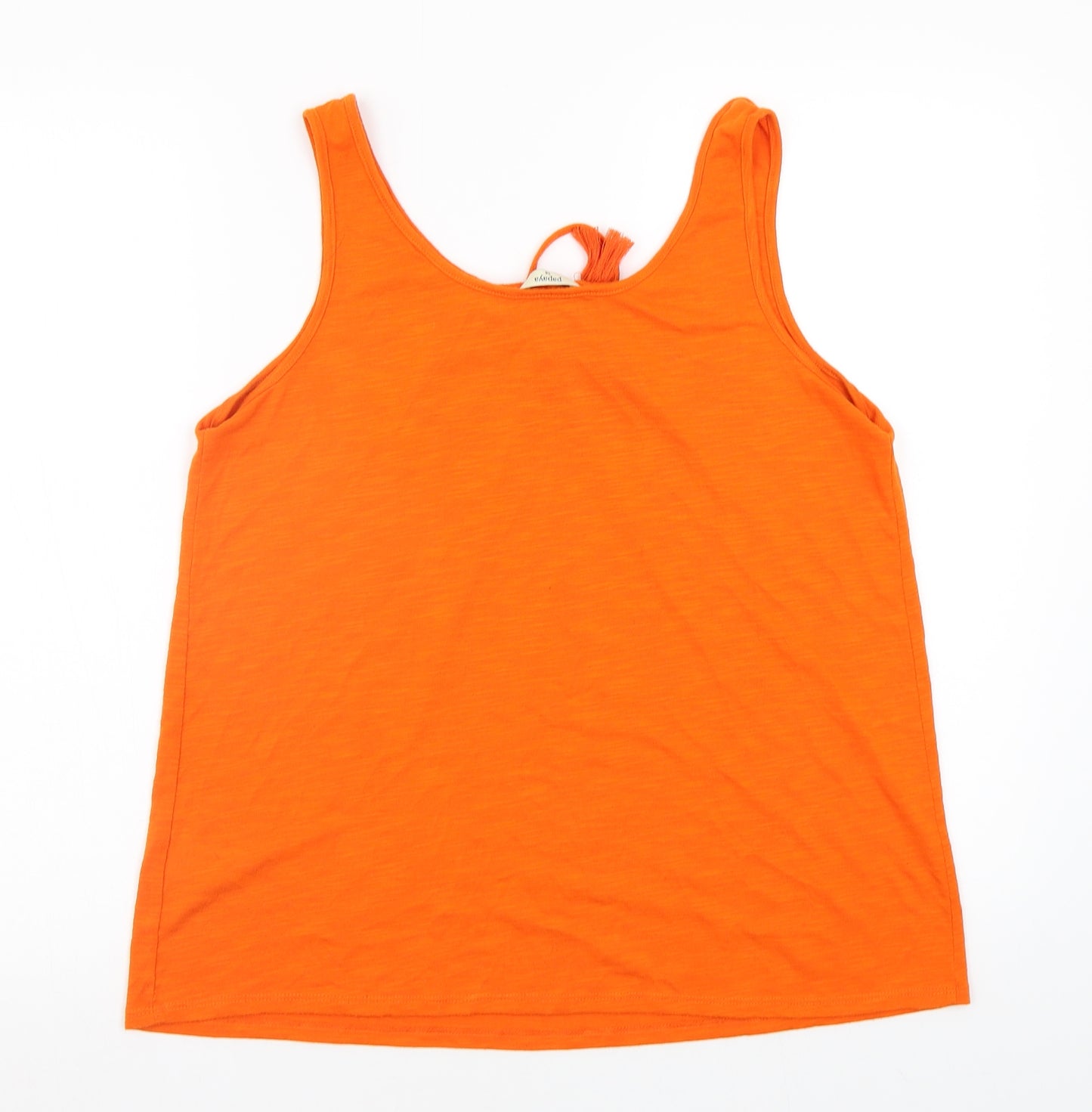 Papaya Womens Orange   Basic Tank Size 14