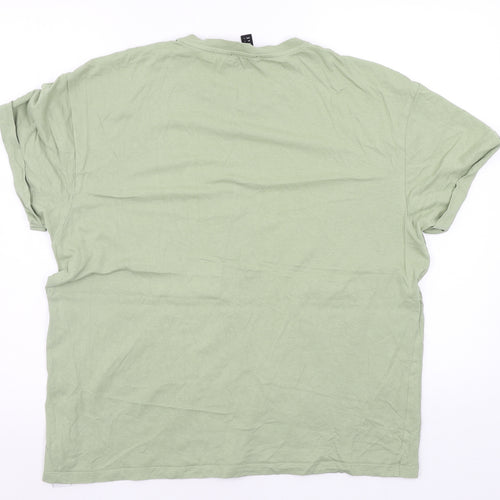 new look men Mens Green    T-Shirt Size L
