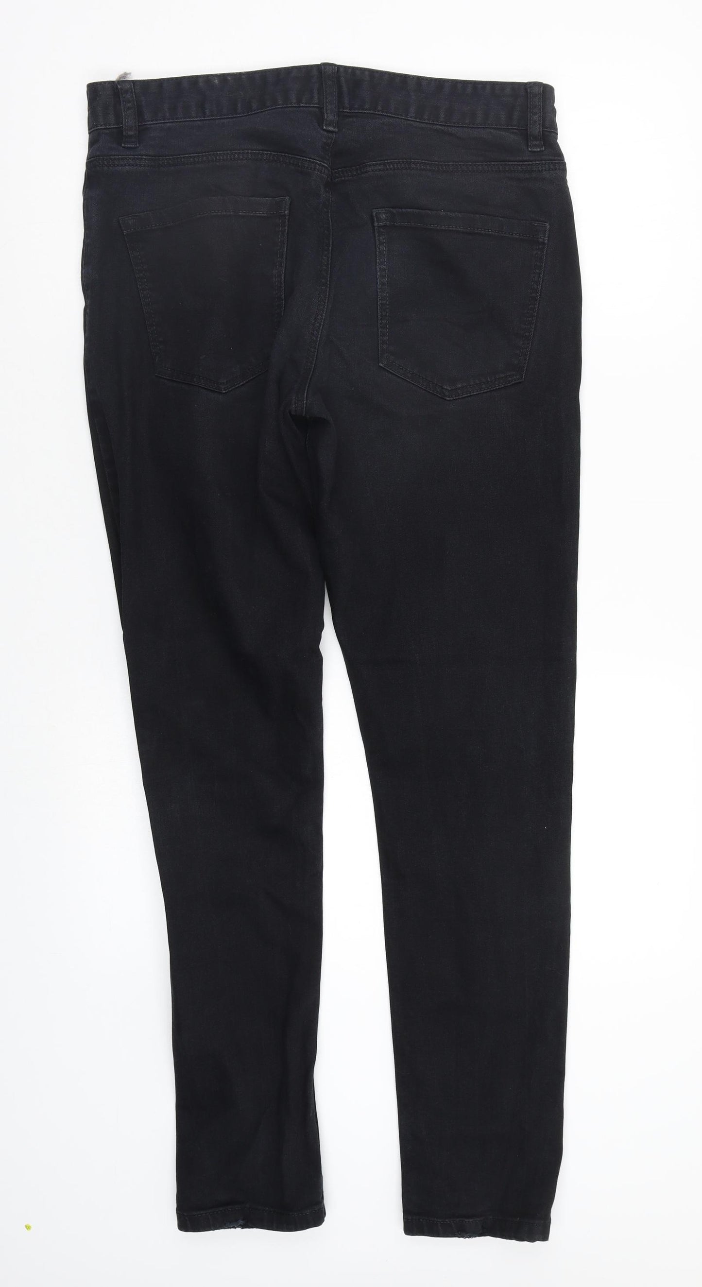 NEXT Mens Black   Skinny Jeans Size 32 in L31 in