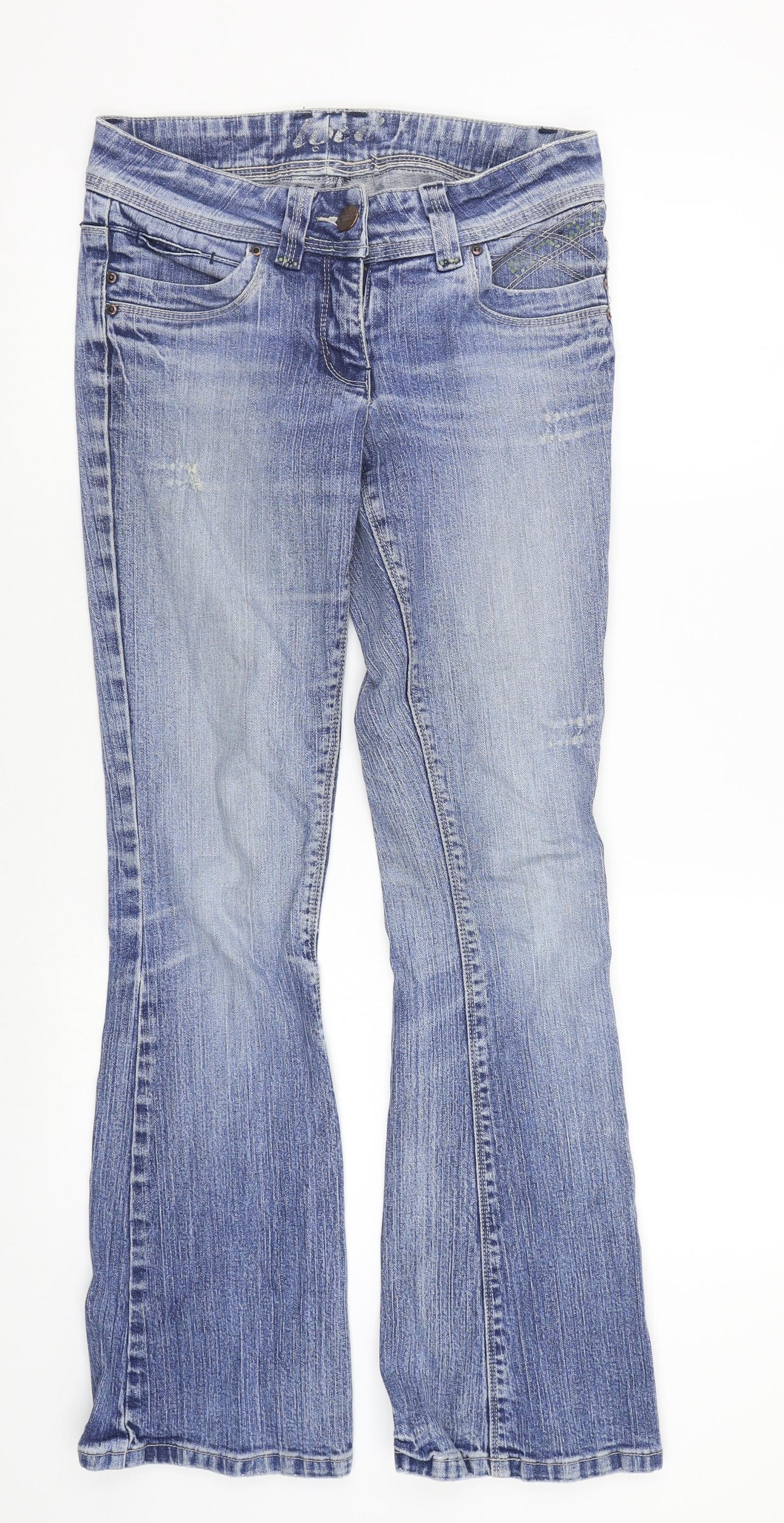 locc denim Womens Blue   Flared Jeans Size 28 in L31 in