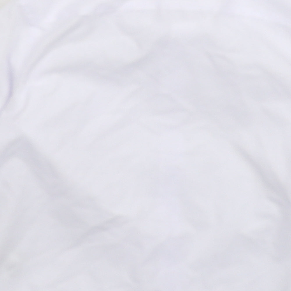 Marks and Spencer Boys White   Basic Button-Up Size 5-6 Years  - School