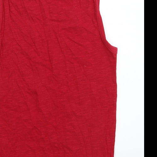 Canadiana Boys Red   Basic Tank Size 7-8 Years